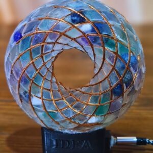 Rodin Coil SET 10cm | Crystal Orgonite + 100W Booster