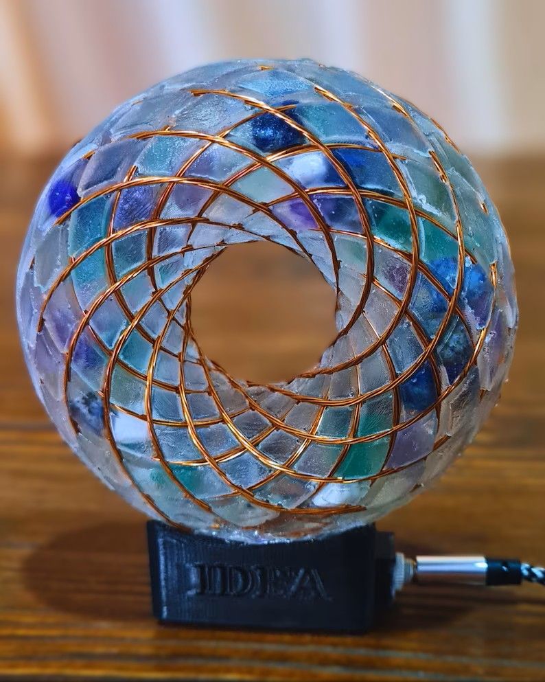 Rodin Coil SET 10cm | Crystal Orgonite + 100W Booster