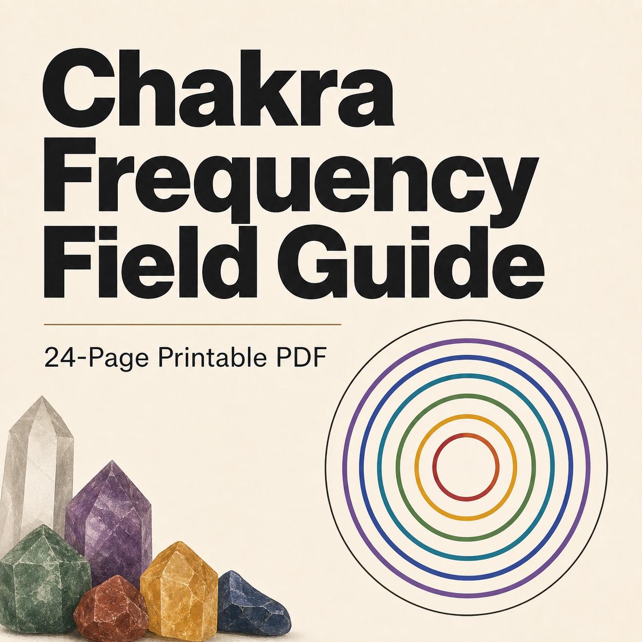Chakra Frequency Field Guide PDF